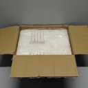 OGEMXU Storage Ottoman, Small Foot Stool Ottoman with Storage, Boucle Teddy Velvet Foot Rest with Padded Seat, Sturdy Wood Legs Stool for Living Room, Bedroom, Couch, Enterway (Cream)