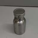 Stainless Steel Single Wall Water Bottle Large Camping Water Bottle with Handle Wide Mouth Leak Proof Lightweight Sports Kettle Cup (12 oz) (11.8 Ounces)