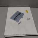 32 x 24 Inch Extra Large Happy Birthday Photo Booth Selfie Frame Props Picture DIY Cutouts Photo Backdrop Cardboard Props for Party Supplies Favors(Horizontal,White)