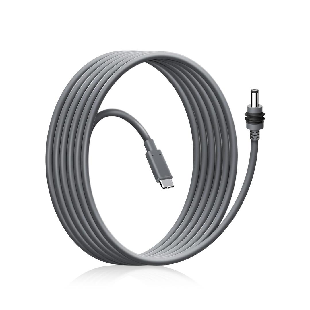 Starlink Mini USB C to DC Power Cable 16 FT | USB Type C Essential Starlink Mini Accessories | USB-C to DC Waterproof Cord 5M Compatible with 100W+ Power Bank and PD Charger