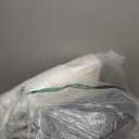 3.7 inch Thickened Orthopedic Dog Beds for Large Dogs, Supportive Dog Sofa Bed with 28D Egg-Crate Foam, Removable Washable Plush Cover, Waterproof Lining, Half-Round Design for Puppy, Senior Dog (Grey)