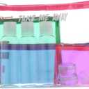 Miamica Bottle Set - Pink,  (One Size, Pink 7.5 L x 6.5 W x 1.25 D)