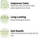 Earth Science Fast Acting Lime5lb Instantly Raise pH of Soil & Reduce Nutrient Runoff for Improved Growth & Color - Long Lasting Lawn Care with Calcium