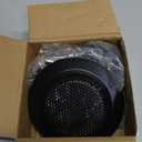 Mudder 3 Pcs Kitchen Sink Drain Strainer and Stopper Stainless Steel Garbage Disposal Plug with Handle Universal Anti-Clogging Kitchen Sink Filter Sieve Basket Strainer(Black)