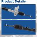 WFLNHB Pinion and Power Steering Rack Replacement for Honda CR-V 1997-2001 53601S10A03