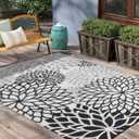 YONILE Outdoor Rug 8x10 ft Waterproof, Reversible Outdoor Plastic Straw Rug for Patios Clearance, Outdoor Area Rug Carpet RV Mat for Camping Backyard Deck Porch