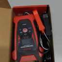 KATBO Car Battery Charger Trickle Charger Float Battery Charger and Maintainer 6V 12V 6A for Motorcycle Boat Marine Lawn Mower ATV Toy Car (Red)