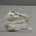 MUTNITT 60 Pcs Gold Silverware Set Service for 12, Premium Stainless Steel Flatware Set, Cutlery Utensil Set, Durable Home Kitchen Eating Tableware Set, Include Fork Knife Spoon Set, Dishwasher Safe