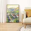 Canvas Frame 24x36 Frame for Canvas Painting Floating for 1" Deep, Natural