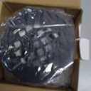 Black Shower Drain No Caulk PVC Compression Hidrop Shower Drain Kit with 4-1/4" Stainless Steel Round Grid Cover, Matte Black