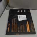 MRGLAS 4-Pack TOP 9H+ Glass for iPhone 16 Screen Protector [Auto Alignment Kit] [10X Military Protection] UNBREAK Tempered Glass Flim for 16 6.1 inch Longest Durable Case-Friendly