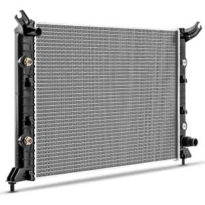 DWVO Radiator Compatible with 2011 2012 2013 2014 2015 2016 2017 2018 2019 Chevrolet Silverado 2500 HD 3500 HD 2011-2019 GMC Sierra 2500 HD 3500 HD 6.0L V8 CU13301