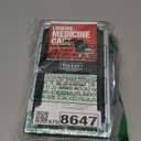 Vaultz Medicine Safe Case w/Combination Lock - Pack of 1 Cases, 8.35 x 5 x 2.5" - Black