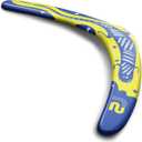 Boomerang for Adults & Kids - Fun Easy to Throw Boomerangs That Really Work - Soft to Catch Best Stocking Stuffer Gifts for Boys & Girls - Outdoor Gifts for Men & Women - 2025 Gift Idea for Teen Boys (Blue)