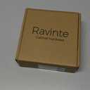 Ravinte 12 Pack 5 Inch Cabinet Pulls Champagne Bronze Stainless Steel Kitchen Drawer Pulls Cabinet Handles 5 InchLength, 3 Inch Hole Center
