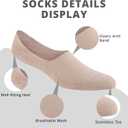 Cooplus 8 Pairs No Show Socks Men Non Slip Low Cut Cotton Invisible Socks for Loafer Flats (2 Pairs Black+2 Pairs Khaki+2 Pairs Dark Grey+2 Pairs Light Grey)