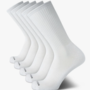 Van Heusen Men's Breathable Athletic Crew Socks - 5 Pack (6-12.5)