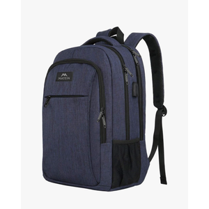MATEIN Laptop Backpack,Slim Travel Backpack with Laptop Compartment for Men Women,College Daypack Gift Computer Bag fits 15.6 Inch Notebook, Blue