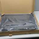 FoldWise 2-in-1 Lap & Bed Desk with Soft Cushions - Adjustable Height & Angle, Foldable Laptop Stand for Bed & Couch - Wrist Rest, iPad Holder, Stopper & Non-Slip Leather - Bed Table for Adults & Kids (Black)