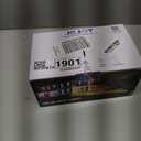 JEJOT Solar Spot Lights Outdoor Waterproof IP65,4 Pack,2CCT(3000K/6500K),4 Lighting Modes Selectable, Solar Powered Yard Garden Solar Spot Lights for Outside Landscape Auto On/Off (2CCT-Warm&Cool)