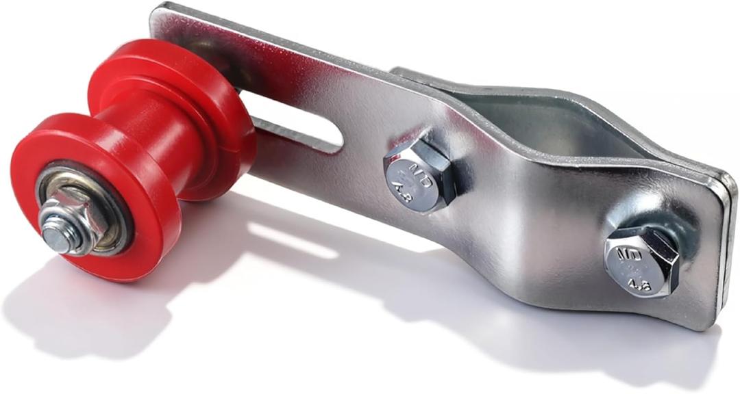 (Red) Chain Tensioner Adjuster W/8mm chain tensioner Guide wheel for 49cc 60cc 66cc 80cc Engine Motorized Bicycle Dirt Bike ATV bicycles