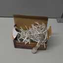 JMEXSUSS Connectable 100 LED Pink Christmas Lights, 33ft 8 Modes Room Lights Clear Wire, Plug in Pink String Lights Indoor Outdoor for Room Decor Christmas Tree Bedroom Valentines Party