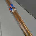Anley 56" Pine Wooden House Flagpole - for Sleeve House Flags (28" x 40") - Wood Flag Pole with Tangle Free Design, Rotating Rings and Anti-Wrap Tube -Flag and Flagpole Holder NOT Included