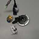 Ignition Switch Fuel Gas Cap Key Lock Set 35010-K26-B03 Compatible with Honda Grom MSX125 M2 & M3 35010-K26-B02