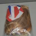 fun shack Womens Union Jack Dress Costume - 90s Popstar British Flag Halloween Outfit for Adults (Large)