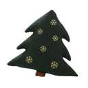 Eoieov Christmas Tree Pillows Cute Plush Christmas Pillow Stuffed Christmas Decorative Pillow for Holiday Party Home Bed Decoration, Green, 14.9"