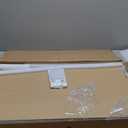 5 PCS Wire Rack Covers 35×16in, Wood Grain PVC Shelf Covers with LED Motion Light &Labels, Renter Friendly, Easy-Cut Moisture-Resistant No-Tool, No-Drill Install for Pantry, Laundry, Kitchen, Garage