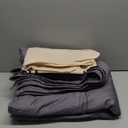 YMLIVE Summer Lightweight Wool Comforter Twin Size, 150GSM Thin Duvet Insert, Noiseless Cotton Shell, Breathable Light Down Alternative Comforter(Dark Gray)