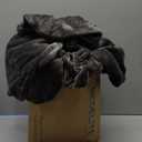 BEDELITE Flannel Sheets Full Size Dark Gray - Super Soft Fleece Sheets Set Fluffy Extra Plush, 4 Piece(Include Fitted Sheet, Flat Sheet, 2 Pillowcases)