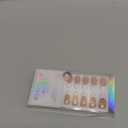 BTArtbox French Tip Press On Nails - Medium Press On Nails Almond, Natural Fake Nail with Nail Glue, Brown Glue On Nails in 16 Sizes - 32 Fake Nails Kit, Capable