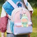 2 x 1 pc Sitting Acrylic Display Case for 15 cm Dolls- Hard Protective Portable Storage Box with Clear Cover Accessories for Sitting Figure