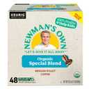 Newman's Own Organics Special Blend, Single-Serve Keurig K-Cup Pods, Medium Roast Coffee Pods, 48 Count