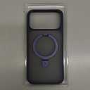 TORRAS Magnetic Ostand for iPhone 17 Pro Max Case, [Military Grade Drop Tested] [Compatible with MagSafe][Build-in Kickstand] Translucent Slim Soft Edge Anti-Fingerprint 6.9" 2026, Deep Blue