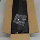 10 Tiers Tall Shoe Rack 20-25 Pairs Boots Organizer Storage Sturdy Narrow Shoe Shelf for Entryway, Closets with Hooks, Black (10 Tier-68" High-17" Wide)