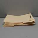 Smead 19537 Fastener File Folder, 2 Fasteners, Reinforced 1/3- Cut Tab, Legal Size, Manila, 50 Per Box (19537)