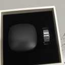 FitElf 3 Pro Smart Ring Fitness Tracker, Health Sleep Tracker, Blood Pressure, Heart Rate and Oxygen Monitor Ring for Women/Men, IP68, No Subscription, 10-Day Battery Life (Silver 8)