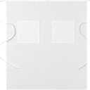 Bistro Waist Apron with Dual Pockets Adjustable Long Chef Apron for Kitchen, Restaurant & Caf (Wite)