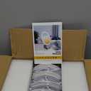 12 Pack 6 Inch 5CCT LED Recessed Light, Silm Canless Recessed Lighting, Dimmable, Damp Rated, 2700K-5000K Selectable, Wafer Ceiling Downlight with Junction Box, 1200LM, 12W 120V, ETL&FCC