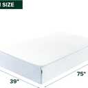 Zinus 12 Inch Green Tea Cooling Memory Foam Mattress [New Version], Twin, Fiberglass Free, Medium Firmness, Cooling Gel Foam, Certified Safe Foams & Fabric, Mattress in A Box