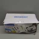 1700W Steam Iron for Clothes 20s Fast Heat-up, Non-Stick Ceramic Soleplate, 14.07oz Large Water Tank, Auto-Off, Burst Steam, Self-Cleaning, roning Clothes for Home