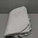 PlushDeluxe Premium Bamboo Mattress Protector  Queen Size, Waterproof, & Ultra Soft Breathable Noiseless Washable Bed Mattress Cover for Comfort & Protection - White