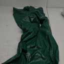 WOKANSE Women's Sexy Chic PU Faux Leather 2 Piece Outfits Tube Crop Tops and Casual Straight Leg Trousers Pants Set, M