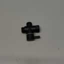 Solid Brass 3-way G1/2 Shower Diverter (Matte Black)