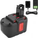 3.5Ah Battery Charger for Bosch 24V Ni-MH Battery Compatible with Bosch BAT030 BAT031 BAT240 BAT299 5102607 335561 2607335 335448 (Battery and Charger Include)