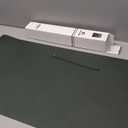 Leather Desk Pad Blotter,Mouse Pad,Office Desk Mat, Non-Slip PU Leather Desk mat,Large Desk mat,Waterproof Keyboard mat for Office/Home/Decor (Dark Green,31.5" x 15.7")