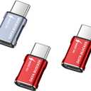 Data Blocker, USB C to C Data Blocker for iphone15 16 and Any Mobile Phone Charging, Protect Against Juice Jacking, Refuse Hacking 100% Guaranteed, Only Safe Charging (3-Pack)